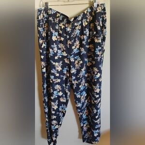 Jessica Simpson‎ Flowy Floral Pants XXL  Comfy & Stylish